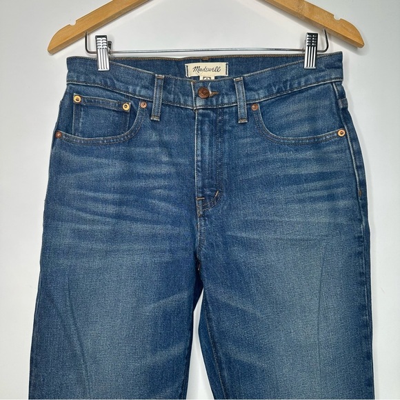 Madewell 27 NWT The 90’s Mid-Rise Straight Jeans Size 27 - Picture 6 of 11